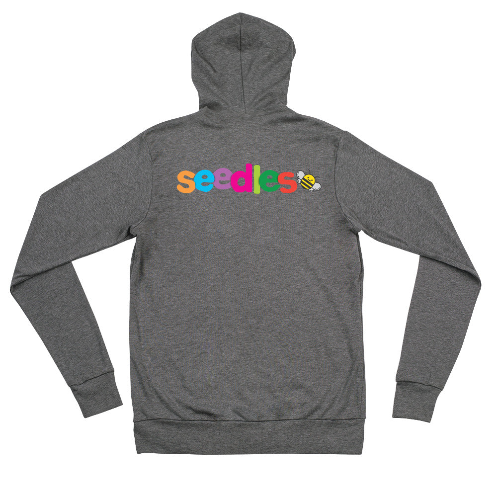 Seedles Unisex ZipUp Hoodie